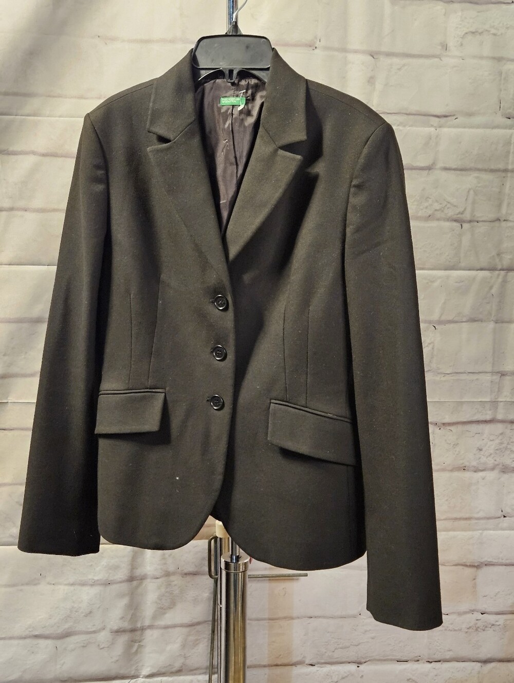 Benetton Black Women's Blazer